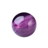 RCEOUCTMK Raw Crystal Purple Fluorite Quartz Ball,30mm view 1