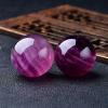 RCEOUCTMK Raw Crystal Purple Fluorite Quartz Ball,30mm view 4