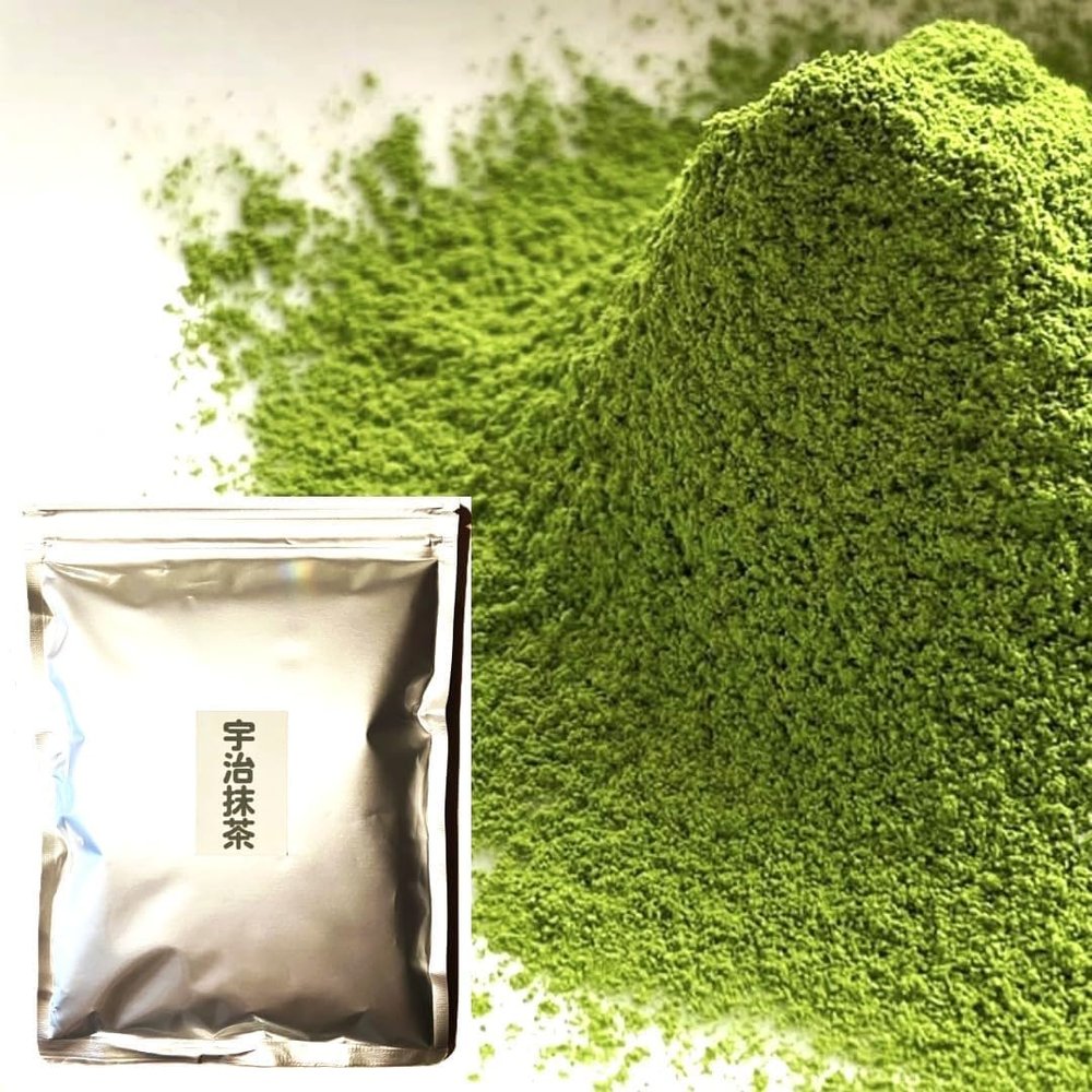 Kyoto Uji Matcha Powder 8.8 oz (250g) 100% Pure Japanese Green Tea, No Additives, Culinary Grade, Ideal for Latte, Baking & Cooking