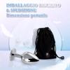 Silver Material, Light Purple, One Set of Three Training and Massage Tools, Heart-Shaped Base, Home Accessories, Indoor Gym, Couple Gift view 2