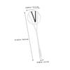 VICASKY Quilt Duster and Rug Dust Cleaning Tool with Long Handle, White Quilt Cleaning Tool for Home Dust Removal and Carpet Beating, Suitable for Bedding Down Jacket Maintenance view 2