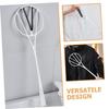 VICASKY Quilt Duster and Rug Dust Cleaning Tool with Long Handle, White Quilt Cleaning Tool for Home Dust Removal and Carpet Beating, Suitable for Bedding Down Jacket Maintenance view 4