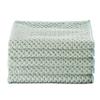 Synvexor 5pcs Kitchen Dishcloths Practical Dish Towels Household Cleaning Cloths (Green) 11.79x11.79x0.08in view 1