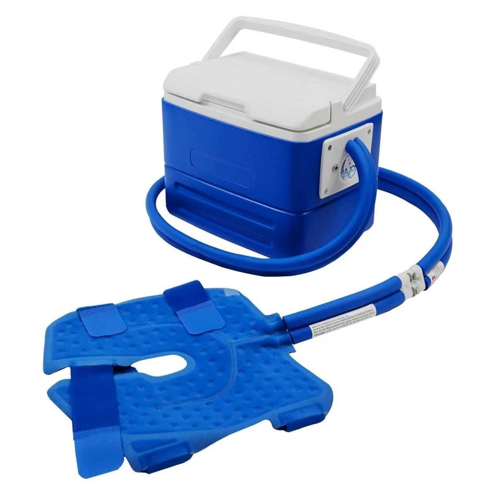 9 Quart Cold Therapy System, Programmable Ice Machine, Knee Joint Cryotherapy Device, Pain Relief Wrap with Elastic Bandage Compression
