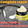 30g Eyeglass Lens Cleaner, Eyeglasses Scratch Repair Paste With Easy Application, Eyewear Lens Grinding Repair Cleaners, For Home School Office Road Trip Outgoing Vacation Travel view 3
