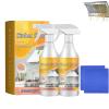 Effective Kitchen Degreaser Cleaner Spray, Fast-Acting Heavy-Duty Grill Degreaser Spray, Heavy Duty Grease Remover Kitchens, Multi Surface Cleaner for Grill Grates, Ovens, Kitchen (2pcs) view 1