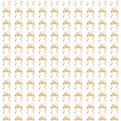 YHomU 100 Pcs Muslim Goodie Bags, Eid Mubarak Gift Bags, Rabbit Ear Packaging Pouches, Gold White Design With Moon Star Castle, Small Treat Bags, 8.66 X 5.12 In