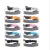 6pcs Adjustable Buckle Elastic Safety Protect Leg Clip Band Reflective Cycling Pants Cuff Bicycle Trouser(Pink) view 1