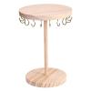 Minimalist Wooden Mosquito Net Hanging Rod PINK view 1