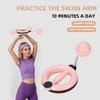Infinity Arm Hoop, 2026 Upgrade Smart Arm Workout Equipment with Digital Tracker, 360 Hand Crank Shoulders & Arm Trainer for Upper Body Strength Training Home & Gym Workouts (Pink (Timer)) view 2