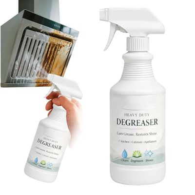 ZhiNuan Degreaser,Heavy Duty Degreaser,Stove Cleaner,Degreaser Cleaner Heavy Duty,For Cookware, Countertop, Hold, Oven, Stove, Range, Racks, Grills, Bbq (1PC)
