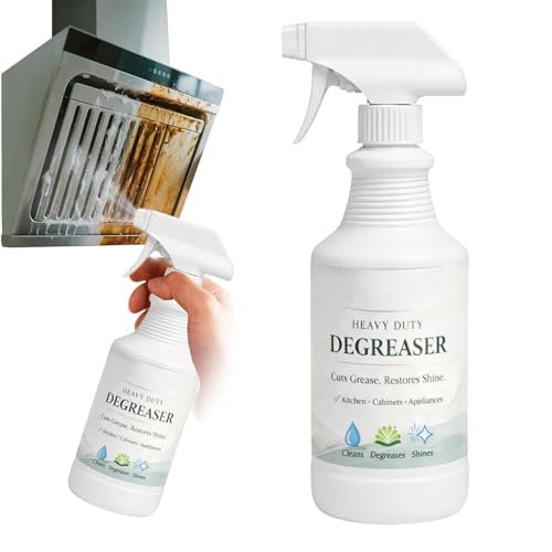 ZhiNuan Degreaser,Heavy Duty Degreaser,Stove Cleaner,Degreaser Cleaner Heavy Duty,For Cookware, Countertop, Hold, Oven, Stove, Range, Racks, Grills, Bbq (1PC)