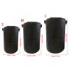 BLULILY Large Black Compost Bag for Organic Waste Featuring Double Seal Top and Viewing Areas Built from Sturdy Felt Fabric view 3