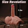 10.6LB Upgraded Viboators Toys 10.3", 12X Thrusting & 7X Vibrating & Heating Mode with Hands-Free Play Silicone Soft Dick Vibrador CDS02 view 3
