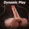 10.6LB Upgraded Viboators Toys 10.3", 12X Thrusting & 7X Vibrating & Heating Mode with Hands-Free Play Silicone Soft Dick Vibrador CDS02 view 4