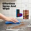 300ml Powerful Grease Remover for Griddles, Fast-Acting, Heavy-Duty Grill Grate Degreaser Spray, Ideal for Cleaning Kitchen Grills and Ovens (1PCS) view 2
