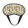 Moxquju Book Lover (1) Print Blackout Sleep Mask, Elastic Eye Cover for Rest and Travel view 1