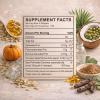 ZISKOUD Everly Pumpkin Seed Oil with Saw Palmetto, 300 Softgels, Cold Pressed Pumpkin Seed Oil (1) view 2