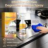 Effective Kitchen Degreaser Cleaner Spray, Heavy Oil Cleaner Stain, 120ml Heavy-Duty Degreaser Spray, For Countertops, Ovens and Appliances (1) view 3