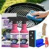 Cyeior Fast-Acting Heavy-Duty Grill Degreaser Spray, Heavy Duty BBQ Grill Degreaser Cleaner, 120ml BBQ Degreaser for Outdoor Grills & Smokers, Removes Burnt Grease (2PCS) view 1