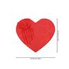 NIYANGLE Heart Shape Chocolate Storage Boxes 4pcs Small Red Candy Container Paper Boxes for Valentine's Day Mother's Day 10-compartment Case view 2