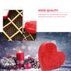 NIYANGLE Heart Shape Chocolate Storage Boxes 4pcs Small Red Candy Container Paper Boxes for Valentine's Day Mother's Day 10-compartment Case view 3