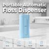 3 Pcs Portable Dental Floss Case, Automatic Pop-up Portable Floss Dispenser for Cleaning Teeth and Oral Care, Storage 10 Picks Floss in Box, Refillable Holder for Travel Home Hotel Dinner (Pink) view 2