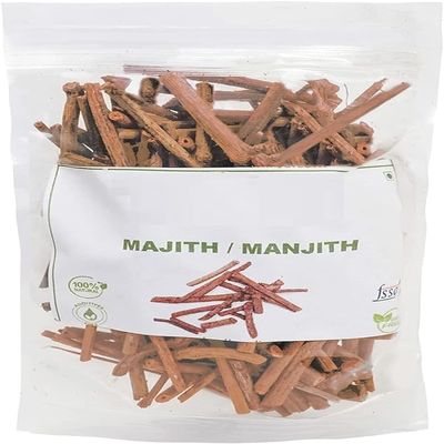 AD Manjistha Root, Majith Organic, Indian Madder (100 Grams) - Eating, Skin Whitening, Face, Hair - Manjishtha, Manjishta, Manjishta, Manjista