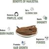 AD Manjistha Root, Majith Organic, Indian Madder (100 Grams) - Eating, Skin Whitening, Face, Hair - Manjishtha, Manjishta, Manjishta, Manjista view 3