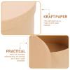 Alipis Kraft Paper Storage Boxes 5pcs Set, DIY Painting Circular Wrapping Boxes for Holiday Decorations, Candy, Jewelry, Cosmetic Storage, Festive Packaging view 3