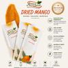 4.4 Lbs Dried Mango, Individually Wrapped Low Sugar Added Mango Slices, Natural & Healthy Fruit Snacks, Kosher, Bulk Bag Approximately 150 Pieces, Perfect for School, Picnics, Lunchboxes, Travel & On-the-Go view 2