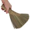 HAKIDZEL Handmade Straw Broom Soft Whisk Brush Traditional Dust Cleaning Broom for Indoor Sofa Bed Sweeping with Non-Static Soft Bristles Small Size view 4