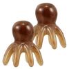 VILLCASE 2pcs Octopus Scalp Scratcher Comb Wide Tooth Head Massage Tool Muscle Relaxation Claw for Scalp Care and Stress Relief in Wellness and Hair Care view 1
