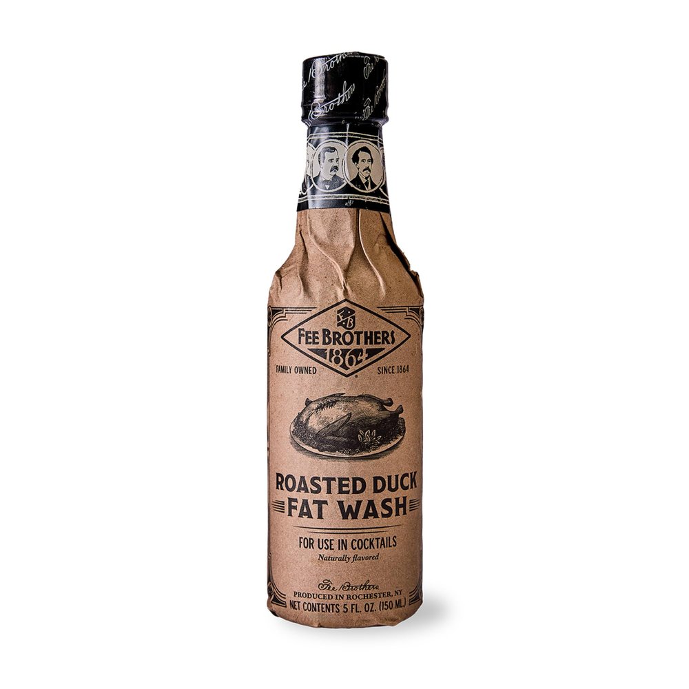 Fee Brothers Roasted Duck Fat Wash, 5 fl oz (Pack of 1)