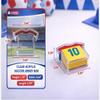Clear Acrylic Jersey Box (Pack of 4) Party Favor Containers for Candy, Cards & Stickers Transparent Treat Boxes for Birthday, Sports Theme & Events view 2