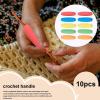 10 Pieces Foam Handle Grips Non-Slip Easy Grip Tubing Foam Built Up Handle for Elderly Disabled Adults Kids view 3