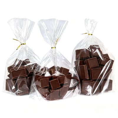 ZXJSHUDSA 100 PCS Clear Cellophane Bags, 8 * 11In, Resealable Plastic Treat Bags Self Adhesive for Candy, Treat, Cookie,Party Favors, Bakery