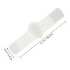 Ciieeo Silicone Foot Arch Support Insoles Pair, Adjustable Elastic Flatfoot Correction Cushions, Soft White Gel Pads for Foot Relief and Heel Protection view 2