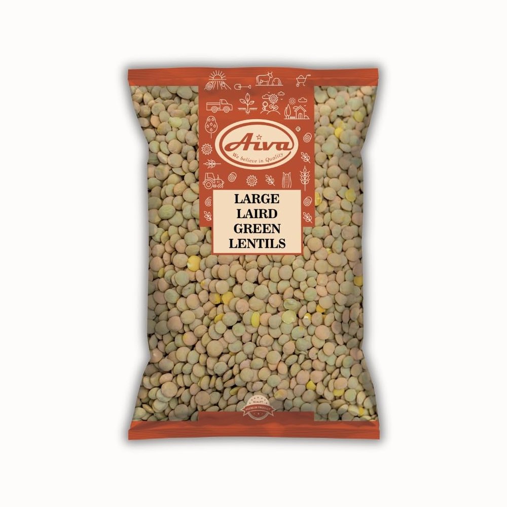 Aiva Green Lentils (Whole Green Lentils) (40 lb)