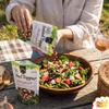 Modern Mill Antioxidant Salad Topper 12 oz Crunchy Blend with Fig and Walnut Pieces Mixed Seed Topping for Greens and Bowls Omega Nut Mix for Snacking with Refrigerator Magnet Pack of 6 view 4