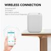 NOENNULL Smart Scent Diffuser Efficient Timer Cold Air Machine 150ML for Home Office, Durable PP Material (White) view 4