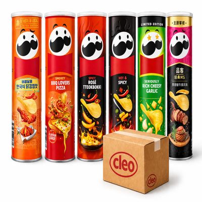 Exotic Asian Chips Crispy Asian Potato Chips from Korea Taiwan Mixed Variety Pack (6 Packs)