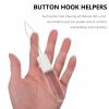 HOODANCOS Button Hook Dressing Aid with Zipper Pull, Coat Buttoning Assistance Tool for Elderly and Arthritis, Lightweight Manual Button Puller for Clothing and Daily Dressing view 4