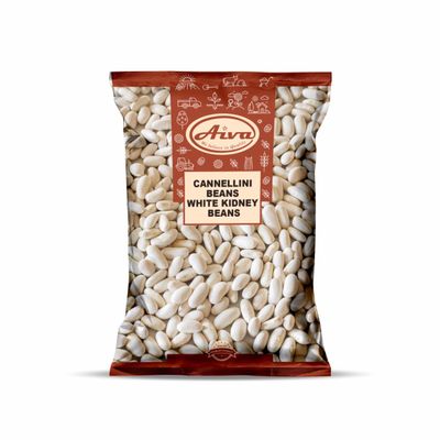Aiva Cannellini Beans | White Kidney Beans | White Beans 40 LB