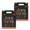 WOORIDO Wild-Cultivated Ginseng Black Soybean Soy Milk, 190ml, . (2 box) view 1