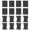 OKUMEYR 50pcs Heavy-duty Contractor Garbage Bags 70x90cm Thick Large Trash Bags for Commercial, Gardening, and Household Use view 1