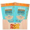 Zego Instant Hot Cereal 14 oz Oatmeal Cups Organic Breakfast Grain with Rolled Oats Protein Blend for Morning and Overnight Use with Refrigerator Magnet Pack of 2 view 1
