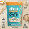 Zego Instant Hot Cereal 14 oz Oatmeal Cups Organic Breakfast Grain with Rolled Oats Protein Blend for Morning and Overnight Use with Refrigerator Magnet Pack of 2 view 3