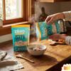 Zego Instant Hot Cereal 14 oz Oatmeal Cups Organic Breakfast Grain with Rolled Oats Protein Blend for Morning and Overnight Use with Refrigerator Magnet Pack of 2 view 4