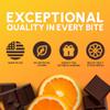 Snackathon Milk Chocolate Orange Sticks, 7 oz Resealable Bag, Soft Chewy Orange Jelly Centers Covered in Creamy Milk Chocolate, Gourmet Chocolate Candy For Gifting & Holidays, Made in USA view 3